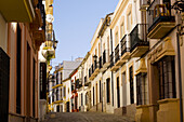 Villanueva Street, Ronda. Malaga province, Andalusia, Spain
