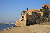 castle Fortaleza de Sao Joao at Ferragudo, Algarve, Portugal