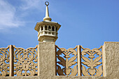 Architectural detail at Al Bastakiya, Dubai, UAE  United Arab Emirates)