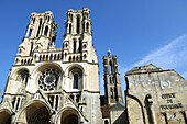 Cathedral of Notre-Dame, Laon. Aisne, Picardy, France
