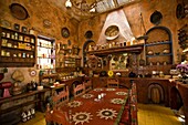 Tlaquepaque, Jalsico, Mexico  Casa Canela Restaurant´s old fashioned kitchen where guest can dine