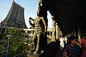 Sri Meenakshi temple, Madurai. Tamil Nadu, India