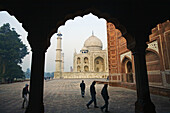 The Taj Mahal, mausoleum of the Empress Mumtaz Mahal, Agra, India