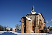 Russia,Novgorod-the-Great,Commercial Quarter,Church of St Parasceve in the Market Square,1113-1136,Yaroslav´s Courtyard