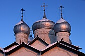 Russia,Novgorod-the-Great,Commercial Quarter,Church of SS Boris and Gleb in Plotnik,1536