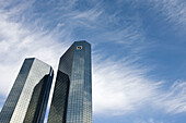 Germany, Hessen Frankfurt-am-Main, Financial District, Mainzer Landstrasse, Deutsche Bank buildings
