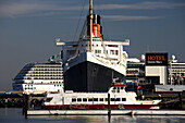 Queen Mary ocean liner museum, Long Beach, California, USA