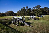 USA, Mississippi, Vicksburg, Vicksburg National Military Park, US Civil War-era battlefield, Artillery Battery De Golyer