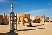 Escenario de La Guerra de las Galaxias, Lago salado o ´Chott´ Ell Yerid , Nefta, Desierto del sur de Tunez, Africa