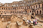 Coliseo romano de El Jem, Tunez, Africa