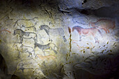 Replica of Ekain cave, Cestona. Guipuzcoa, Basque Country, Spain