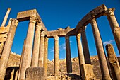 Teatro romano, Ciudad romana de Dougga, Tunez, Africa