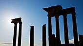 Teatro romano, Ciudad romana de Dougga, Tunez, Africa