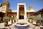 Building at Madinat Jumeirah, Dubai, UAE, United Arab Emirates, Middle East, Asia