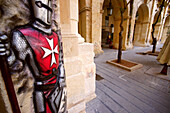 Maltese Cross on a building at Valletta, Malta, Europe