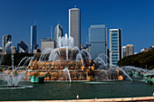 Buckingham Fountain, Grant Park, Chicago, Illinois, USA