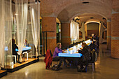 Bar of the Museo Nazionale del Cinema, Turin, Piedmont, Italy