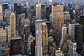 Aerial view of New York City, USA