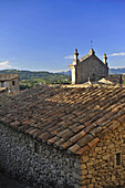 Roofs of the medieval city Vaison la Romaine, Vaucluse, Provence, France, Europe