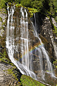 Wasserfall Cascade de la Sauffaz, Rochers de Fiz, Rhone-Alpes, Frankreich