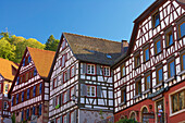 Fachwerkhäuser, Schiltach, Schwarzwald, Baden-Württemberg, Deutschland
