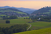 St. Peter mit Abtei, Südlicher Schwarzwald, Schwarzwald, Baden-Württemberg, Deutschland, Europa