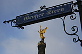 Victory column, Tiergarten, Berlin, Germany