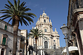 Kirche San Giorgio im barocken Ragusa Ibla, Provinz Ragusa, Sizilien, Italien, Europa