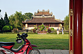 Bibliothek in der Purpurnen verbotenen Stadt in der Zitadellen Stadt, Hoang Thanh, Hue, Vietnam