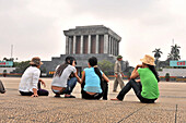 Ho Chi Minh Mausoleum, Ba Dinh Viertel, Hanoi, Vietnam