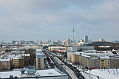 Cityscape with prefabricated buildings, Berlin, Germany
