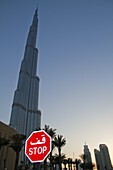 Burdsch Khalifa, Burj Dubai, hoechster Wolkenkratzer der Welt, 828 Meter