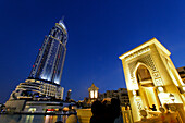 The Adress Five Star Hotel near Burj Khalifa nad Dubai Mall