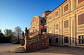 Stairway to Favorite palace, near Rastatt, Black Forest, Baden-Württemberg, Germany