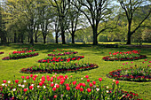 Lichtentaler Allee, Baden-Baden, Nördlicher Schwarzwald, Baden-Württemberg, Deutschland