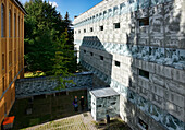 Library of the Eberswalde technological college, Eberswalde, Land Brandenburg, Germany