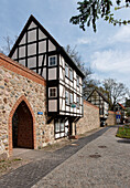 Wiek Houses in Neubrandenburg, Mecklenburg Lake District, Mecklenburg-Western Pomerania, Germany