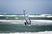 Windsurfing, Skagerrak, Jutland, Denmark