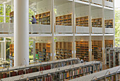 Interior from library in Malmo, Sweden