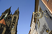 Domkeller und Meissner Dom, Altstadt von Meißen, Sachsen, Deutschland, Europa