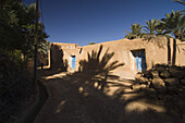 Oasis and palm trees, Morocco, North Africa, Africa