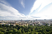 Blick aus dem Riesenrad, Prater, Wien, Österreich, Europa