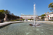 Mirabellgarten und Schloss Mirabell, Salzburg, Salzburger Land, Österreich