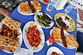 food in restaurant in Anatolia, Turkey