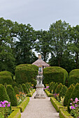 Ornamental garden, Clemenswerth castle, Sogel, Lower Saxony, Germany