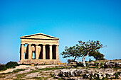 Concordiatempel, Tal der Tempel, Agrigent, Sizilien, Italien, Europa