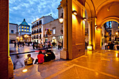 Main square, Marsala, Sicily, Italy