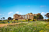 Temple E, Selinute, Sicily, Italy