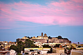 Castle, Lipari city, Island of Lipari, Aeolian islands, Sicily, Italy