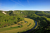 Danube valley near Beuron, Upper Danube nature park, Danube river, Baden-Württemberg, Germany